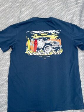 Southern Tide  Beach Jeep Graphic